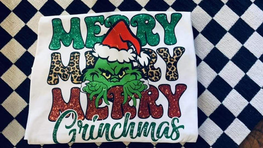 Merry Merry Grinchmas Tee