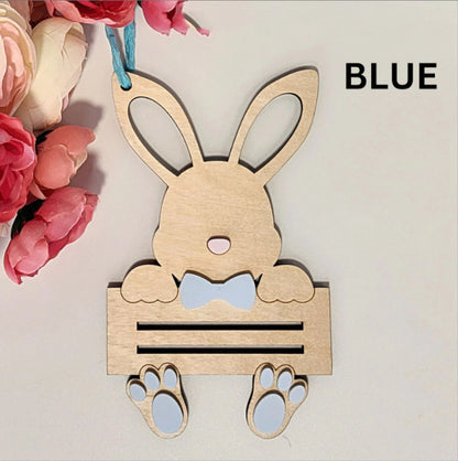 Easter Bunny Suit Cash Gift Pendant