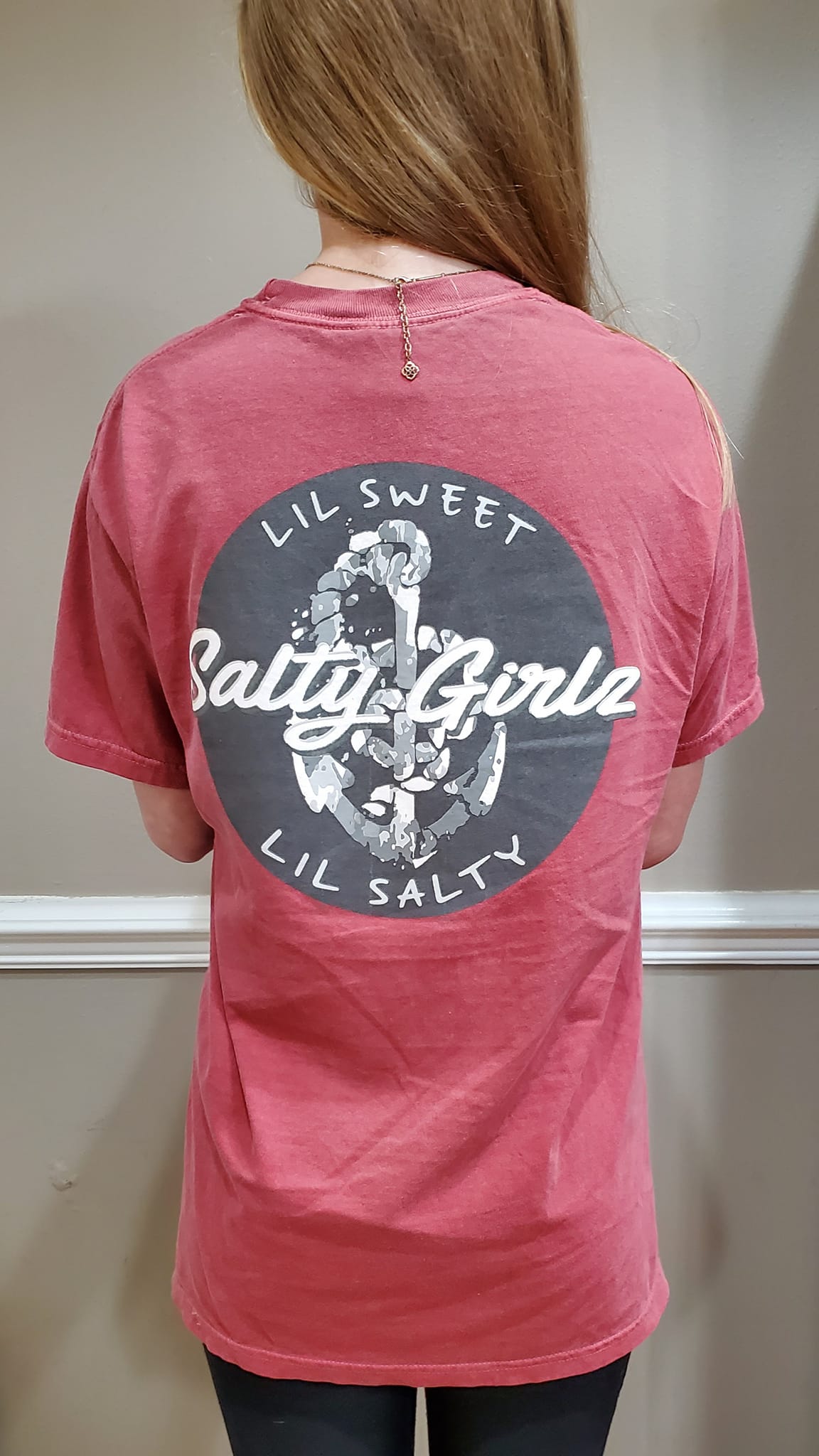 Crimson or Navy Lil' Sweet Lil' Salty Crimson or Navy