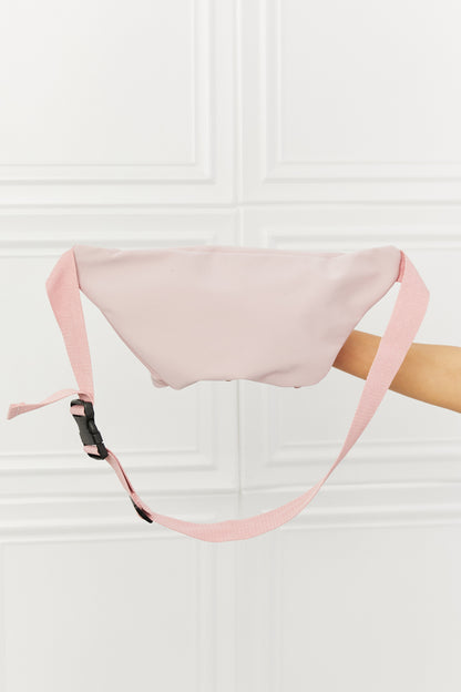 Fame Doing Me Waist Bag in Pink